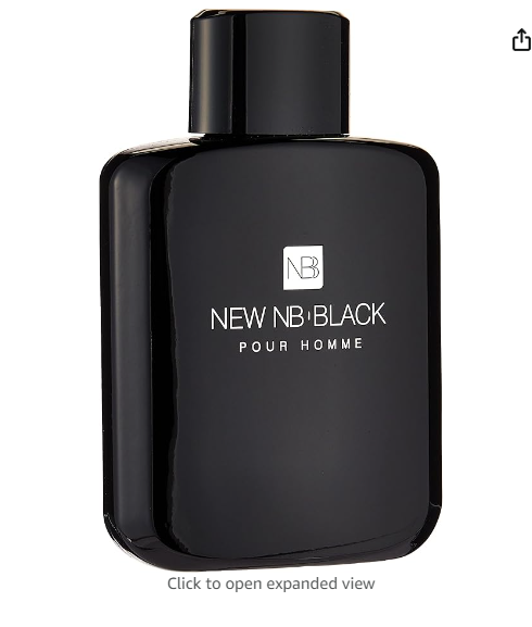 New Nb Black Pour Homme Eau De Toilette For Men