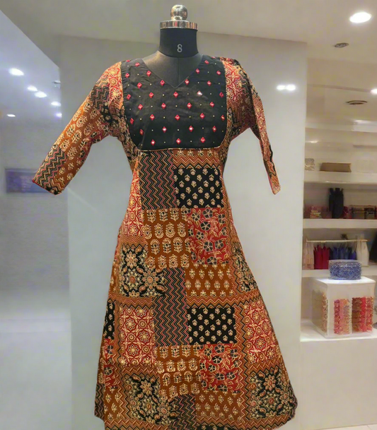 Women's Ajrakh Kurtas