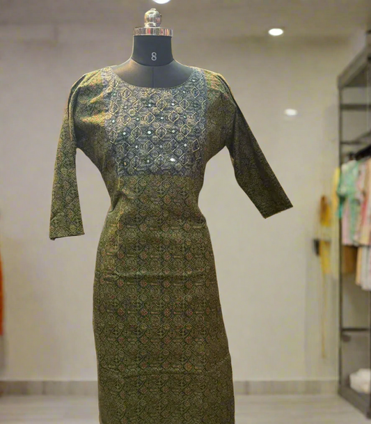 Women's Ajrakh Kurtas